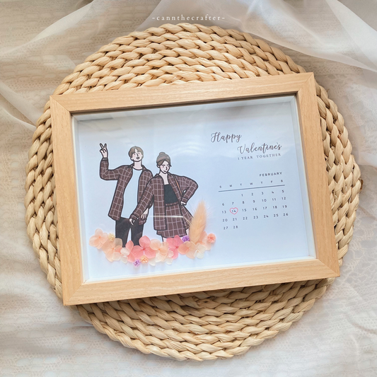 Our Little Date Frame