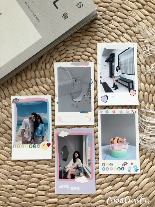 Cute Moments Custom Polaroid Set