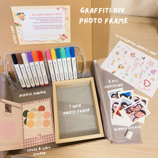 Graffiti Photo Frame DIY Box