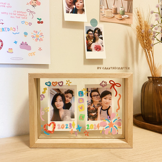 Hand Illustrated Memory Frame