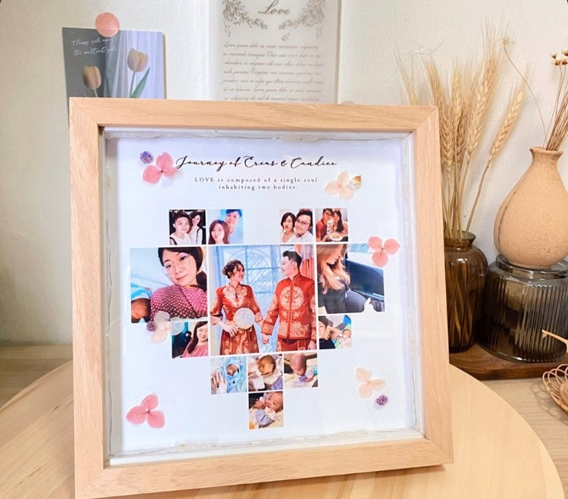 Memory Heart Collage Frame