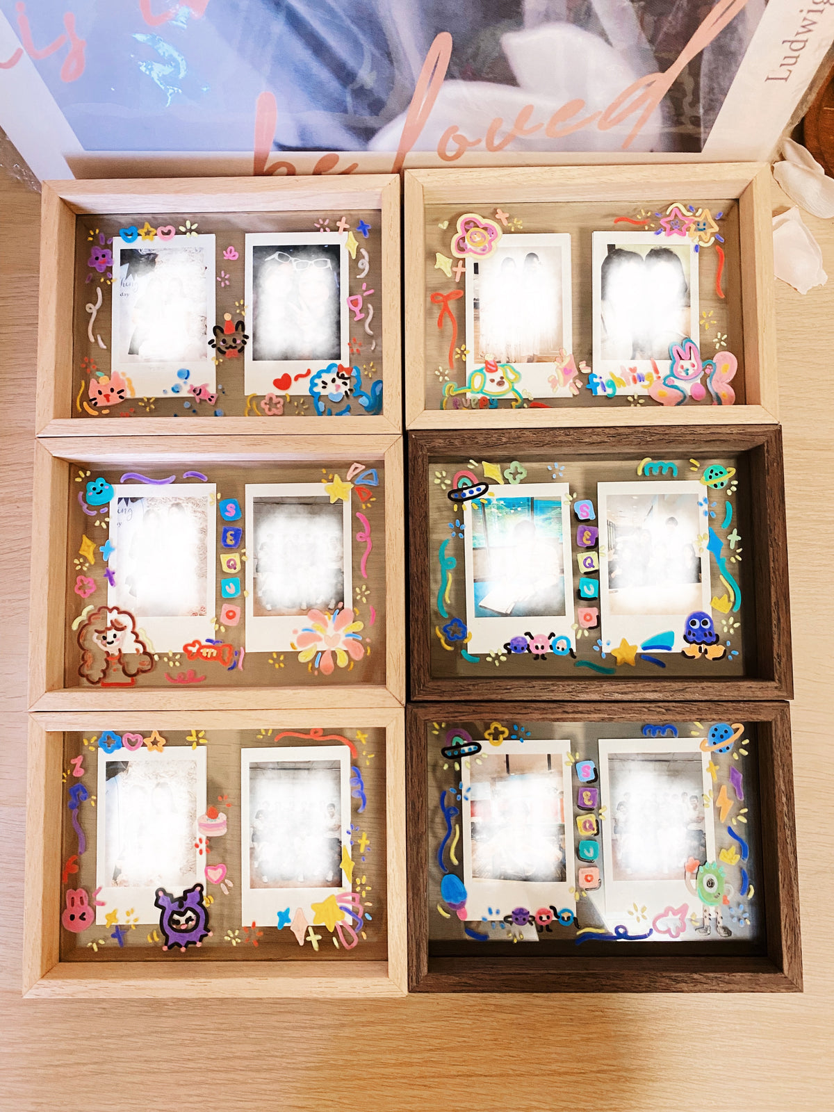 Hand Illustrated Memory Frame