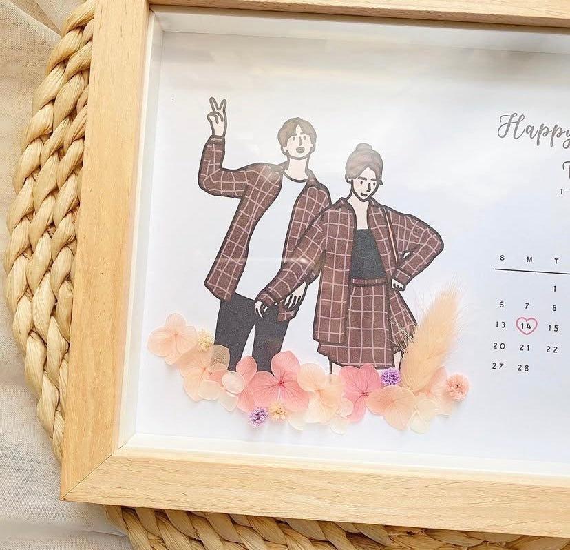 Our Little Date Frame