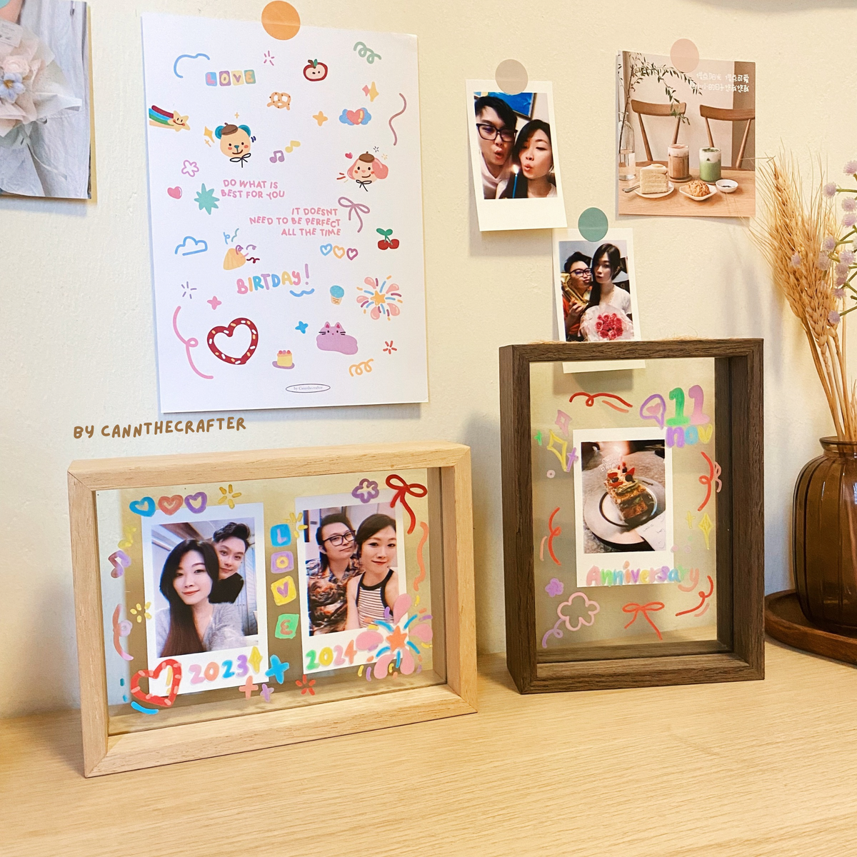 Graffiti Photo Frame DIY Box