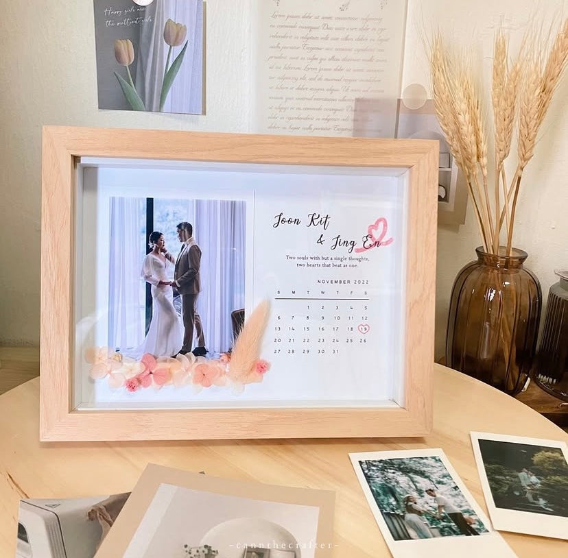 Timeless Memory Frame - Floral Edition