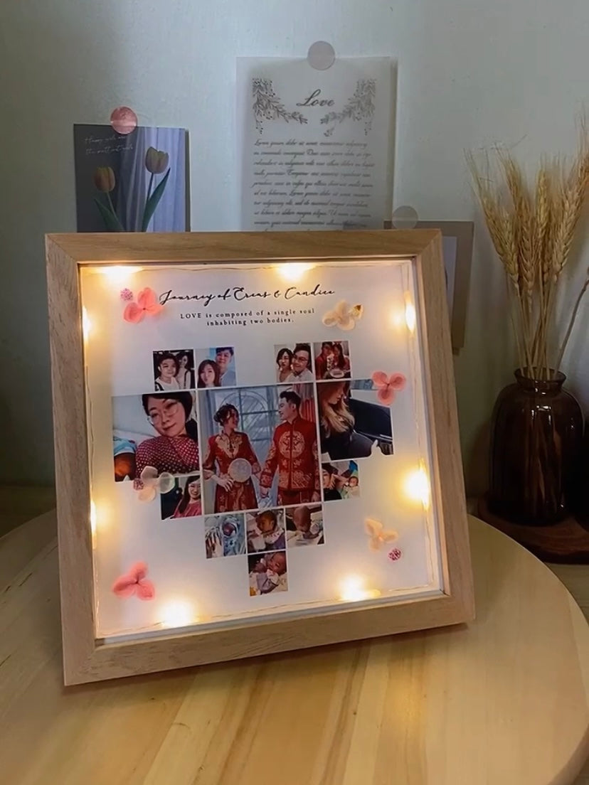 Memory Heart Collage Frame